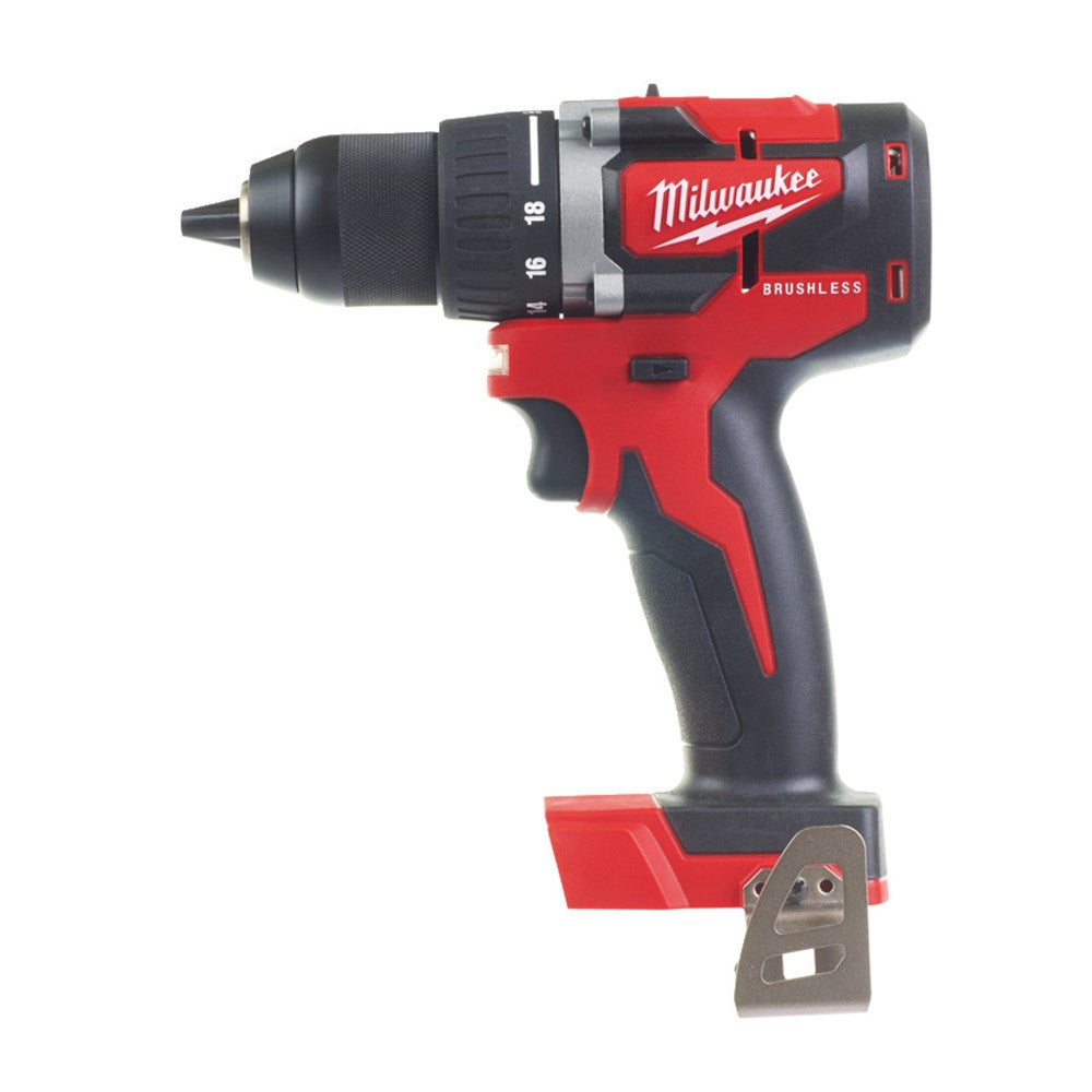 Milwaukee M18CBLDD-0X Li-Ion compacte boormachine Brushless (excl. accu) (accu boormachine)