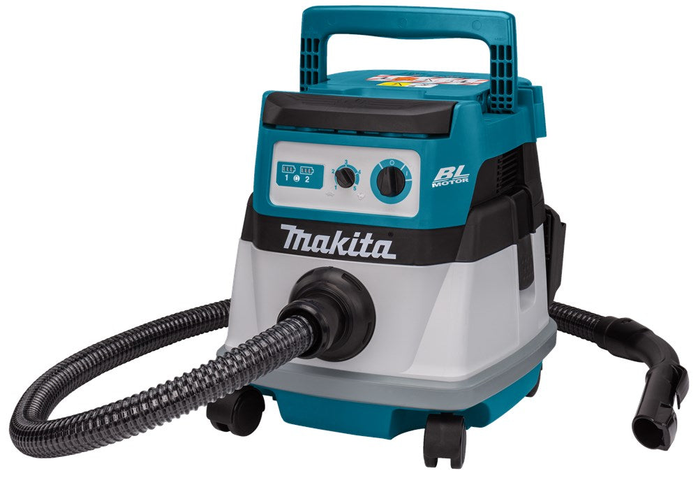 Makita DVC865LZX3 2x18 V bouwstofzuiger