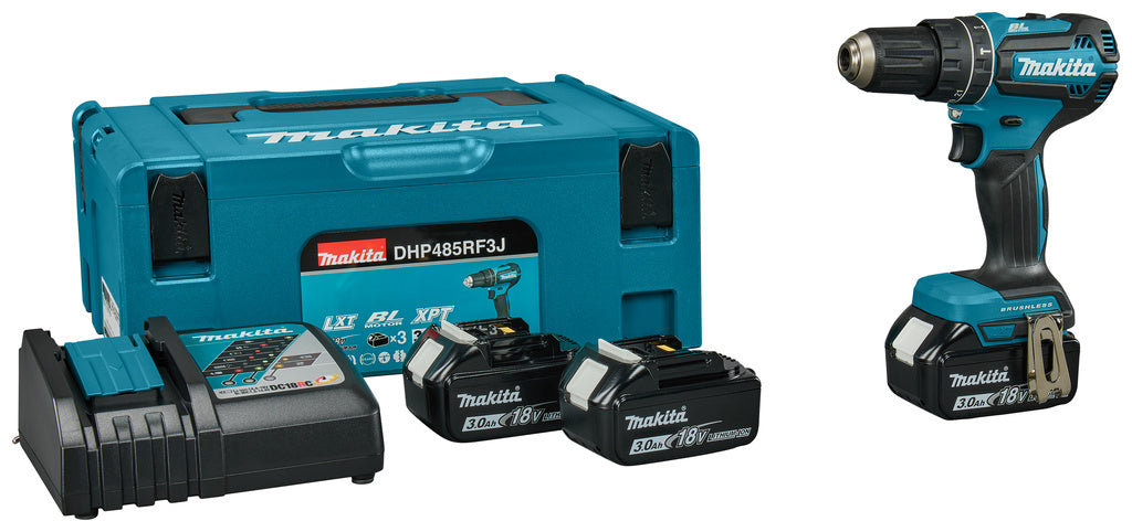Makita DHP485RF3J LXT 18V Klopboor-/Schroefmachine (accu klopboormachine)