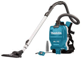 Makita DVC261ZX22 2x18 V Rugstofzuiger voor schoonmaak