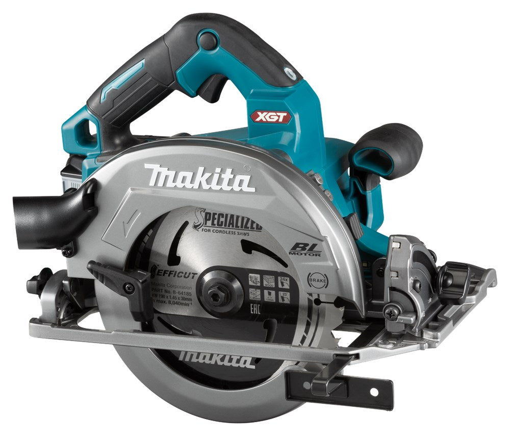 Makita HS004GZ01 40 V Max Cirkelzaag 190 mm (accu cirkelzaag)
