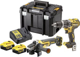 DeWalt DCK2080P2T-QW 18V XR Brushless 2-Delige Set met Schroef-/Klopboormachine (accu klopboormachine)