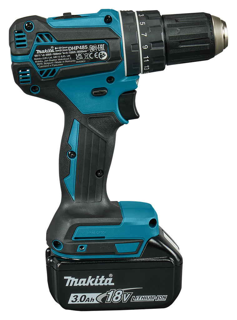 Makita DHP485RF3J LXT 18V Klopboor-/Schroefmachine (accu klopboormachine)