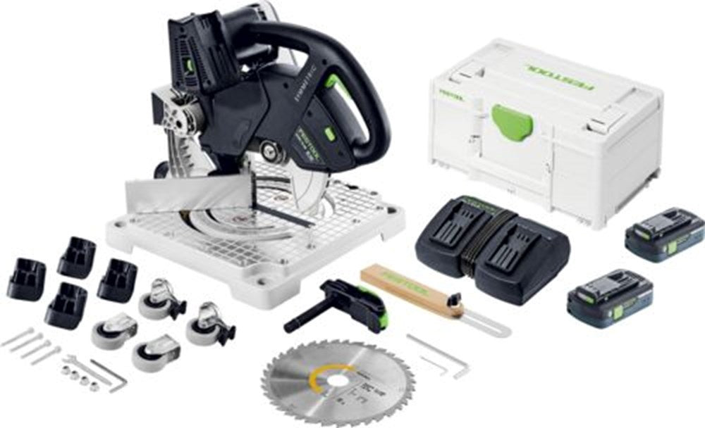 Festool Accu-Plintenzaagmachine SYMC 70 4,0 EBI-Plus - 577464 (accu afkortzaag)