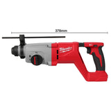 Milwaukee M18 BLHACD26-0X D-Greep Borstelloze SDS-Plus Hamer 18V