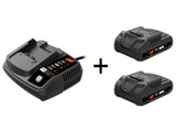 Spit Energy Pack 2ah 18v (2 Accu's & Compact Lader)