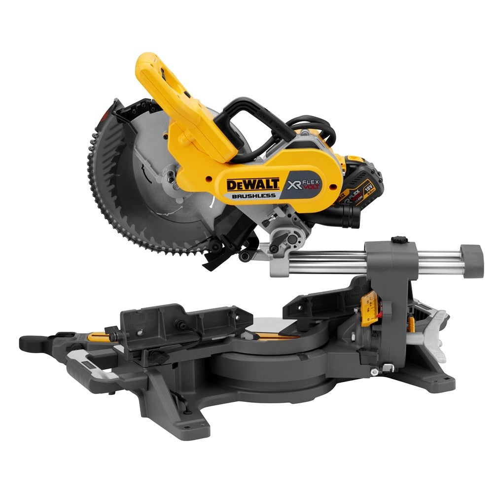 DeWalt DCS727T2-QW 54V XR Flexvolt Afkort- en Verstekzaag 250mm (accu afkortzaag)