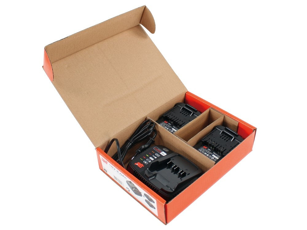 Spit Energy Pack 2ah 18v (2 Accu's & Compact Lader)