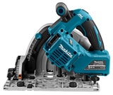 Makita DSP600ZJ2 2x18 V Invalcirkelzaag 165 mm met geleiderail! (accu cirkelzaag)