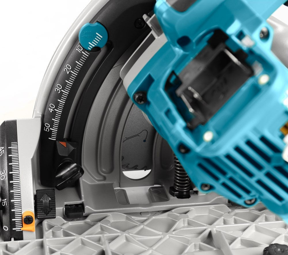 Makita DSP601ZJU2 2x18V Invalcirkelzaag 165mm (accu cirkelzaag)