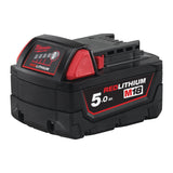 Milwaukee M18 FPP4C-555T Powerpack met 4 machines 18V - 1x5,0Ah/2x5,5Ah Li-Ion - in Packout Trolley