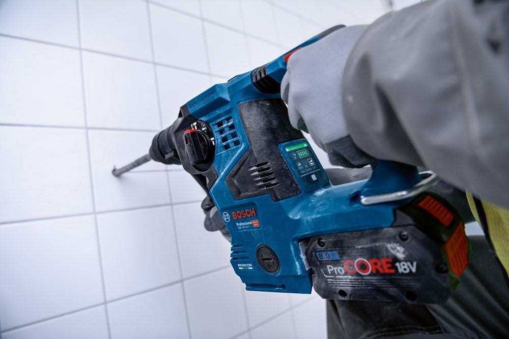 Bosch GBH 18V-28 CF Boorhamer (2xPC18V 8,0Ah,GAL1880) - 0611921003