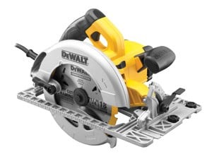DeWalt Cirkelzaag DWE576K-QS 65mm Incl. 1,5M Geleiderail (accu cirkelzaag)