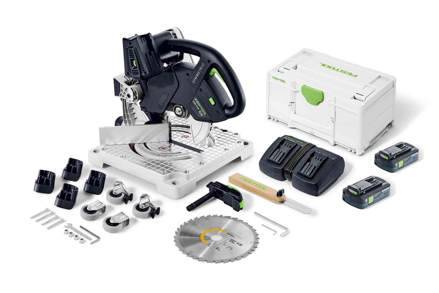 Festool Accu-Plintenzaagmachine SYMC 70 4,0 EBI-Plus - 577464 (accu afkortzaag)