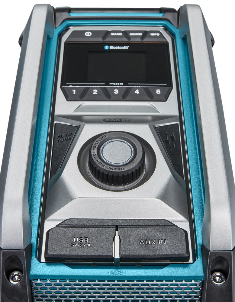 Makita MR007GZ Bouwradio FM DAB/DAB+ Bluetooth