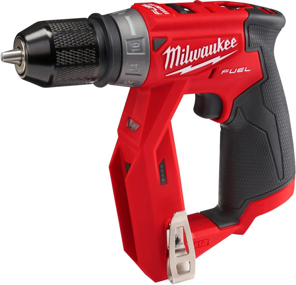 MILWAUKEE® M12 FDDX-0 M12 FUEL SUBCOMPACTE INSTALLATIEBOORMACHINE (accu boormachine)