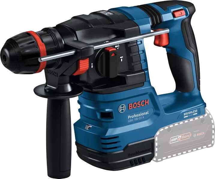 Bosch GBH 18V-22 X Accu Boorhamer - 0611924101