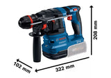 Bosch GBH 18V-22 X Accu Boorhamer - 0611924101