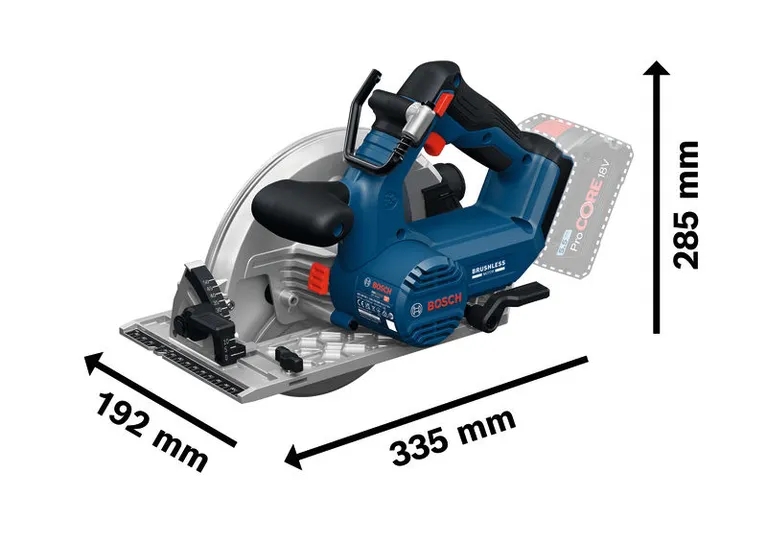 Bosch GKS18V-68-2 Accu Cirkelzaag - 06016D0000