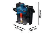 Bosch GAS18V-6LS Accu Stofzuiger - 06019K2100