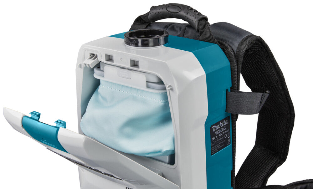 Makita VC008GU201 XGT 40V Max Rugstofzuiger voor Schoonmaak
