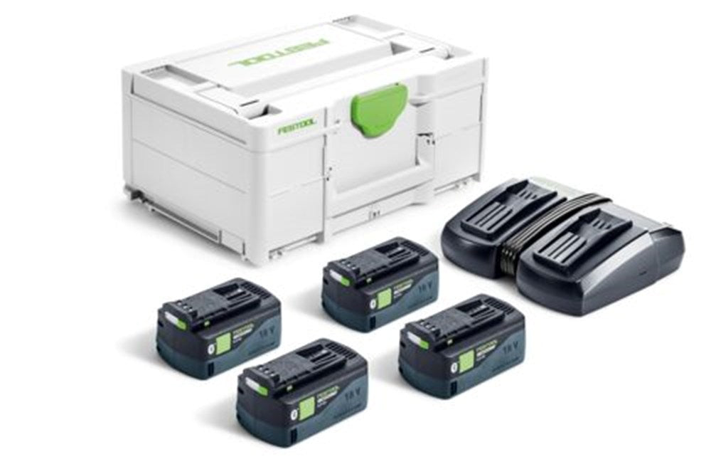 Festool SYS 18V 4XHP5,0/TCL6DUO ENERGIE SET
