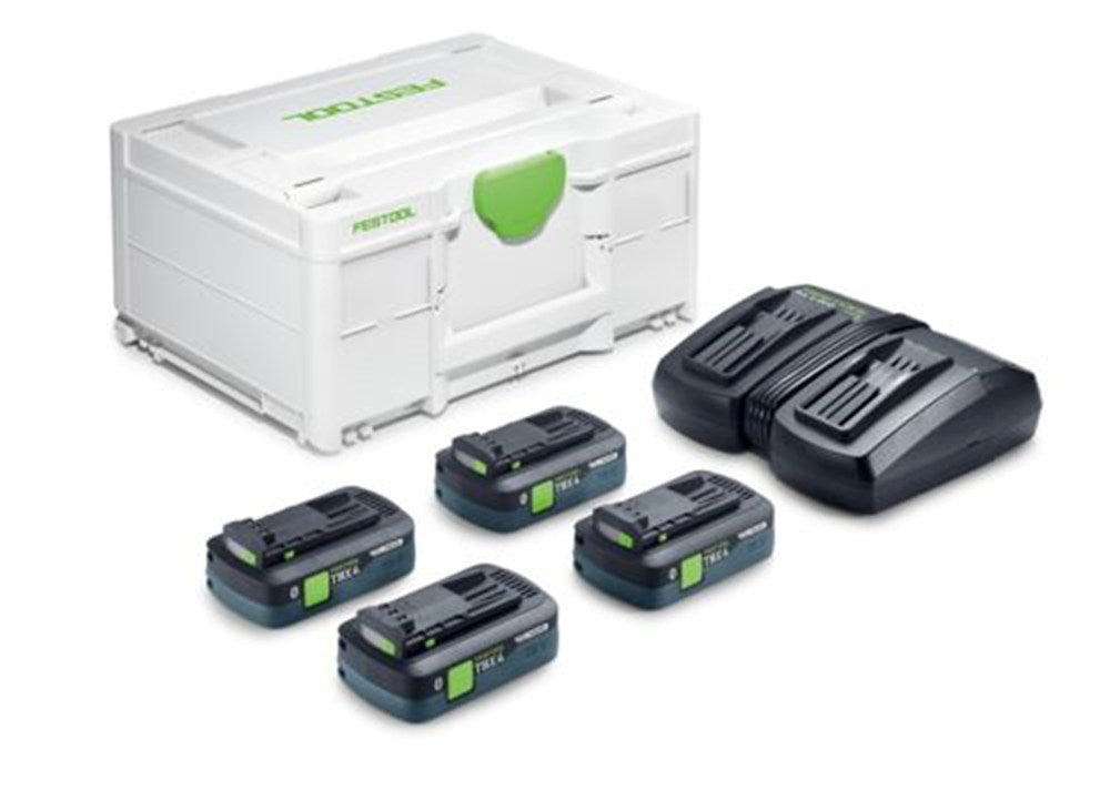 Festool SYS 18V 4xTBX4/TCL6DUO ENERGIE SET
